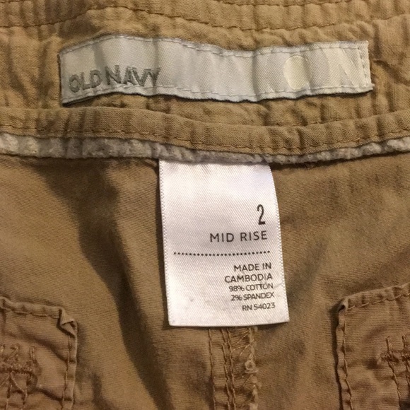 2 for $10! Old Navy Khaki Shorts - Picture 2 of 5